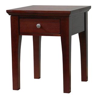 Fraser One drawer Mahogany End Table