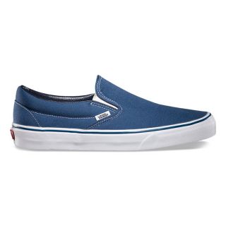 Classic Slip On Mens Shoes Navy In Sizes 7.5, 8.5, 5.5, 12, 9.5, 7, 10.5,
