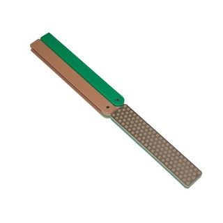 Dmt Diafold Diamond Fweee X fine/xx fine Whetstone (Grey/green/brownWeight 0.25 poundsDimensions 9.5 inches long x 1 inch wide x 0.25 inch highFold and go handles enclose and protect the diamond whetstone when not in useBefore purchasing this product, p