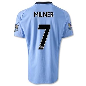 Umbro Manchester City 12/13 MILNER Home Soccer Jersey