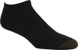 Mens Gold Toe Ultra Tec® Liner 2185P (12 Pairs)   Black Athletic Socks
