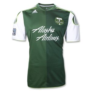 adidas Portland Timbers 2012 Authentic Home Soccer Jersey