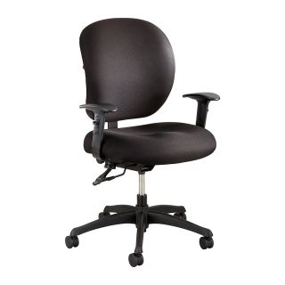 Safco Alday 24/7 Task Chair   17 1/2  20 Seat Height   Black