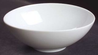 Thomas Loft White Oval Soup/Cereal Bowl, Fine China Dinnerware   All White, Roun