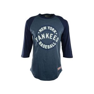 New York Yankees Mitchell and Ness MLB Program Raglan T Shirt