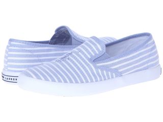 Polo Ralph Lauren Kids Serena Stripe Girls Shoes (Blue)