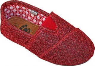 Girls Dawgs Kaymann Frost Loafer   Red Frost Casual Shoes