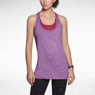 Nike Flow Womens Training Tank Top   Noble Violet Heather