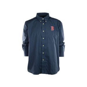 Boston Red Sox Antigua MLB Achieve Button Down Collar Woven Shirt