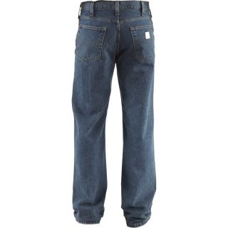 Carhartt Relaxed Fit Straight Leg Jean   Deep Stone, 54 Inch Waist x 30 Inch