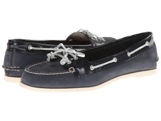 Sperry Top Sider Audrey Womens Slip on Shoes (Black)