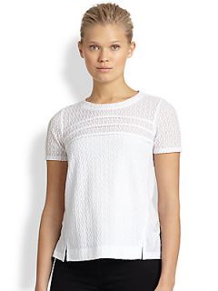 Marc by Marc Jacobs Addy Lace Top   White