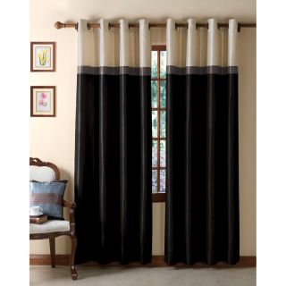Victoria Classics Westin Interlined 58L x 84H in  Grommet Curtain Panel Red /