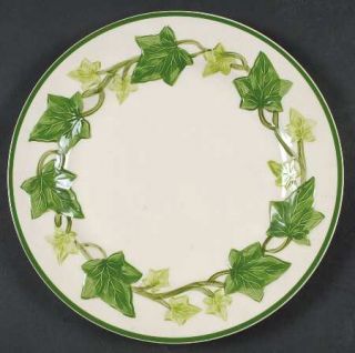 Franciscan Ivy (American) Luncheon Plate, Fine China Dinnerware   American, Ivy
