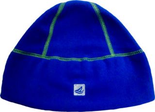 Womens Sperry Top Sider Fleece Beanie 108   Blue Winter Hats
