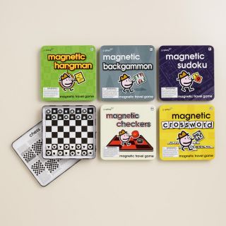 Magnetic Puzzle Games, Set of 6   World Market