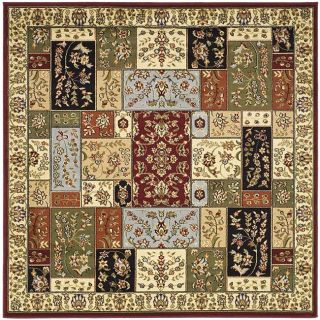 Lyndhurst Traditional Multicolor/ Ivory Rug (8 Square)