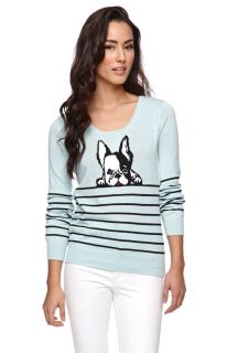 Womens La Hearts Sweater   La Hearts Puppy Love Sweater