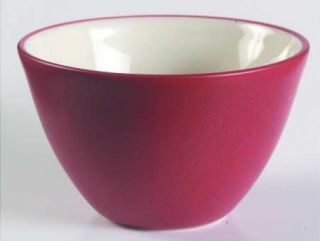 Noritake Colorwave Raspberry Fruit/Dessert (Sauce) Bowl, Fine China Dinnerware  