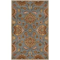 Hand tufted Blue Ararat Wool Rug (10 X 14)