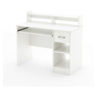 South Shore Axess Collection Work Desk Pure White   7250076