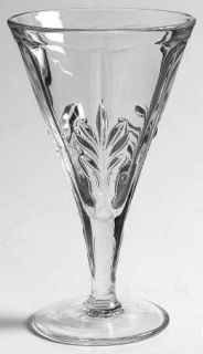 Fostoria Baroque Clear Water Goblet   Stem #2496, Clear