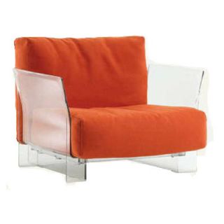 Kartell Pop Armchair 60XX Upholstery Orange