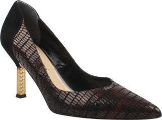 Womens J. Renee Adan   Woodgrain Teja Kidskin/Patent Leather High Heels