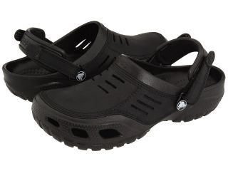 Crocs Yukon Sport Mens Clog Shoes (Black)