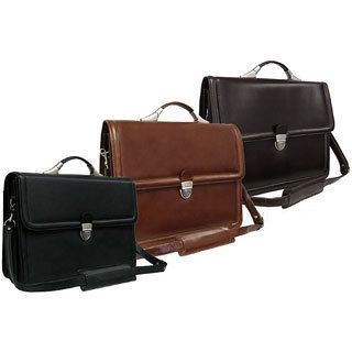 Amerileather Savy Leather Executive Briefcase