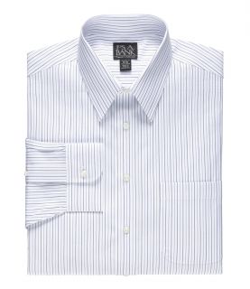 Traveler Tailored Fit Point Collar Pattern Dress Shirt by JoS. A. Bank Mens Dre