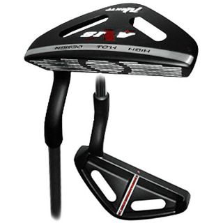 Nextt Golf Axis Hmd Chipper (Black/silver/redMaterials Alloy, steel, rubberDimensions 5 inches tall x 4 inches wide x 36 longWeight 2 pounds  Elongated Winged mallet design, coupled with offset face for balance and stability  High moment of inertia des