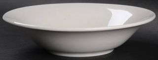  Chateau White Coupe Soup Bowl, Fine China Dinnerware   All White,Stonew