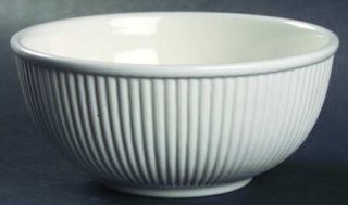 Dansk Miss Match White Coupe Cereal Bowl, Fine China Dinnerware   All White, Sca