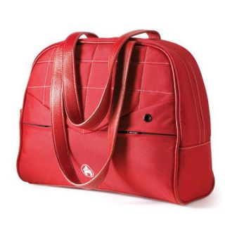 Sumo 15.4 Inch Laptop Purse   Red with White Stitching   ME SUMO99157