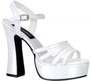 Womens Pleaser Dolly 25   White Patent Dress Shoes