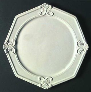  Vintage Ivory (Creamy White) Dinner Plate, Fine China Dinnerware   Ivor