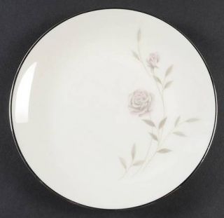 American Manor Evening Rose Bread & Butter Plate, Fine China Dinnerware   Brown