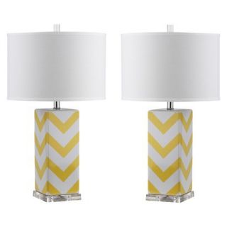 Safavieh Penelope Table Lamp (Set of 2)   Yellow