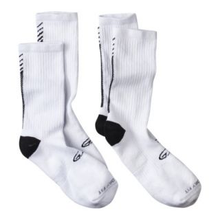 C9 by Champion Mens 2Pk Basketball Socks   White/Black