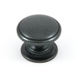 Stone Mill Hardware Saybrook Antique Black Cabinet Knobs (pack Of 10)