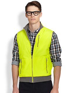 Michael Kors Reversible Vest   Bright Yellow