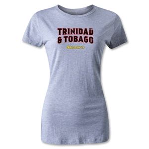hidden CONCACAF Gold Cup 2013 Womens Trinidad and Tobago T Shirt (Gray)