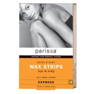 Parissa Express Quick & Easy Legs & Body Wax Strips 16 ct.