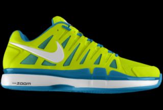 Nike Zoom Vapor 9 Tour Clay iD Custom Womens Tennis Shoes   Yellow