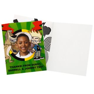 Johnny Test Personalized Thank You Notes
