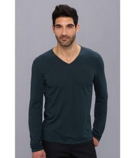 John Varvatos Luxe V Neck L/S Tee Mens Long Sleeve Pullover (Taupe)