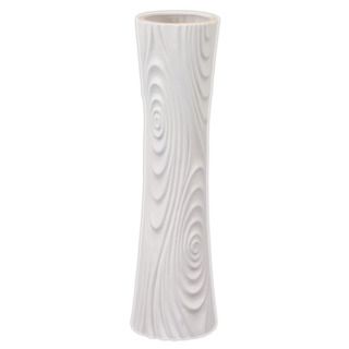 Decorative Ceramic White Vase (18 inches high x 5.5 inches wide x 5.5 inches deepUPC 877101201472For decorative purposes onlyDoes not hold water CeramicSize 18 inches high x 5.5 inches wide x 5.5 inches deepUPC 877101201472For decorative purposes onlyD