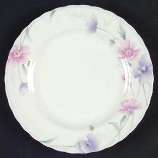 Mikasa Tremont Salad Plate, Fine China Dinnerware   Maxima, Floral Rim