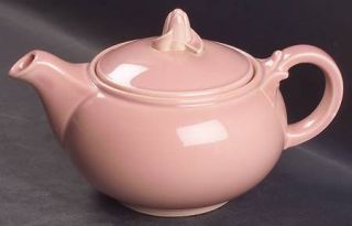 Taylor, Smith & T (TS&T) Luray Pastels Pink Teapot & Lid, Fine China Dinnerware